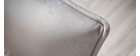 Chaises design velours gris (lot de 2) SOLACE