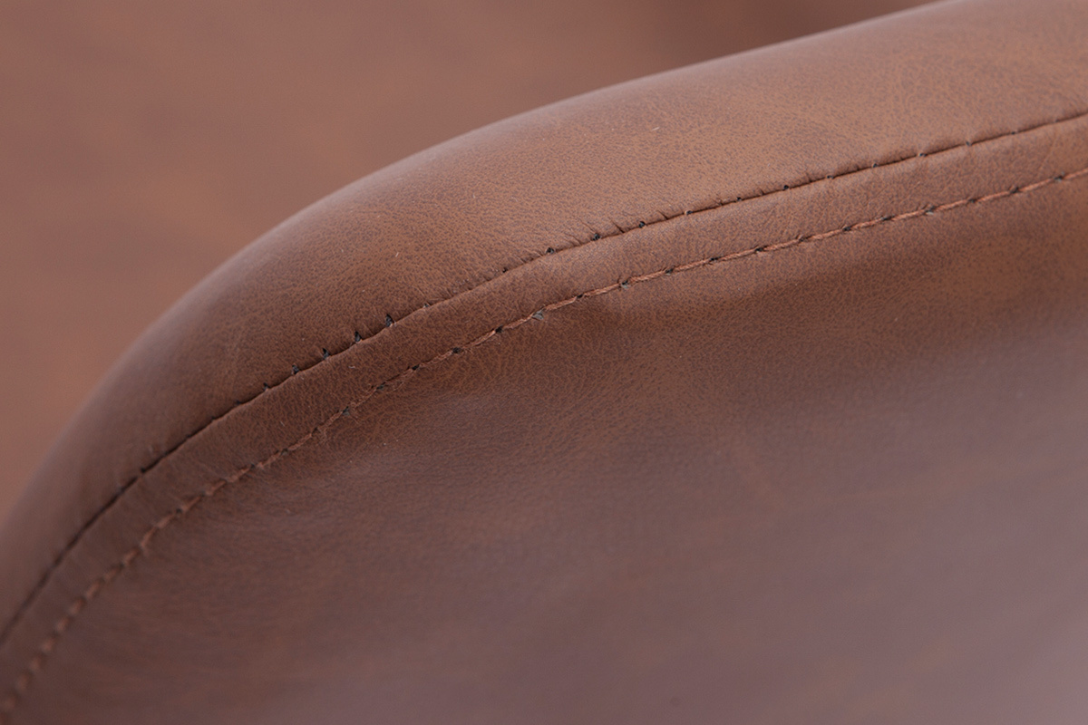 Chaises vintage marron (lot de 2) RIOT