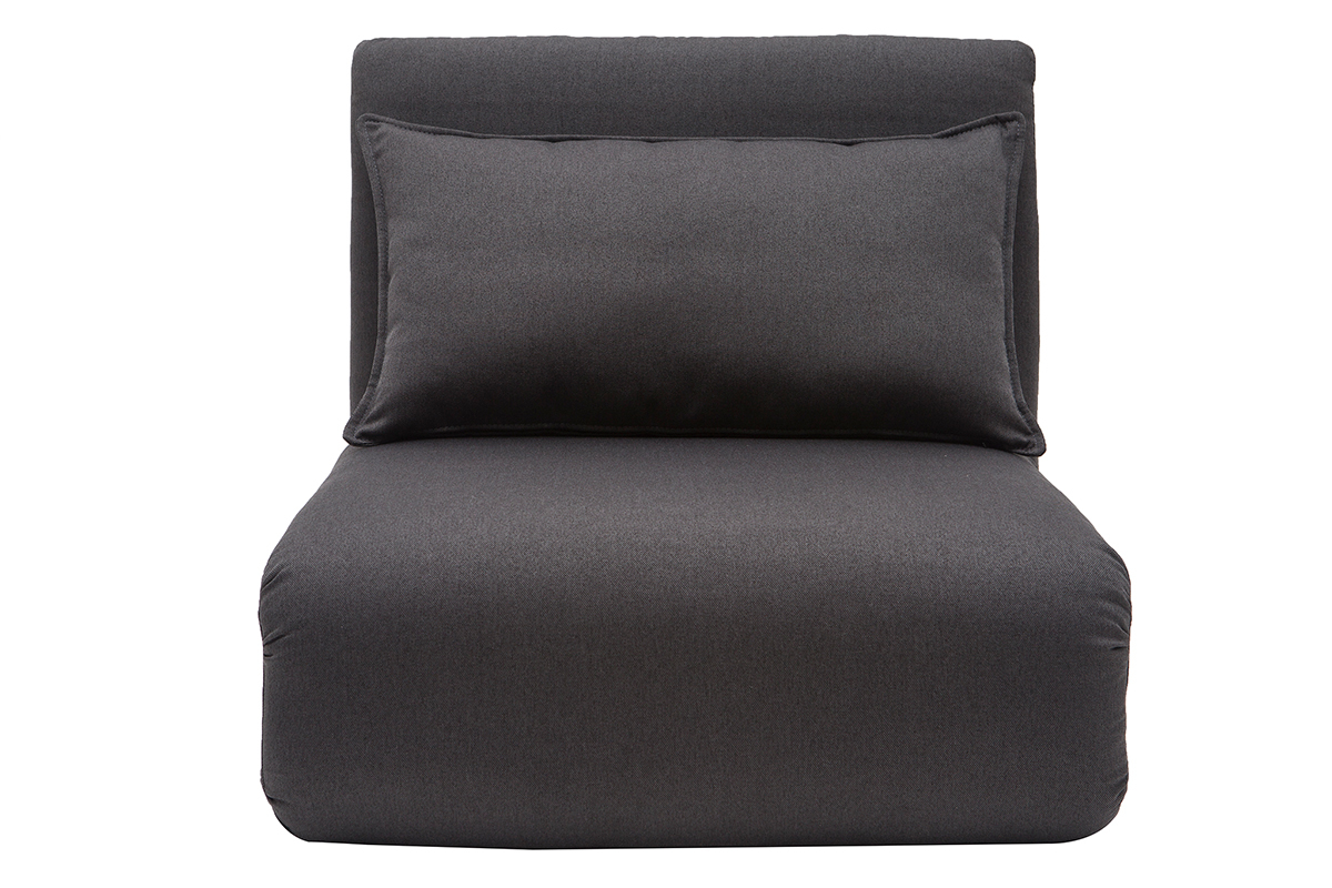 Chauffeuse convertible design gris anthracite SLEEPER