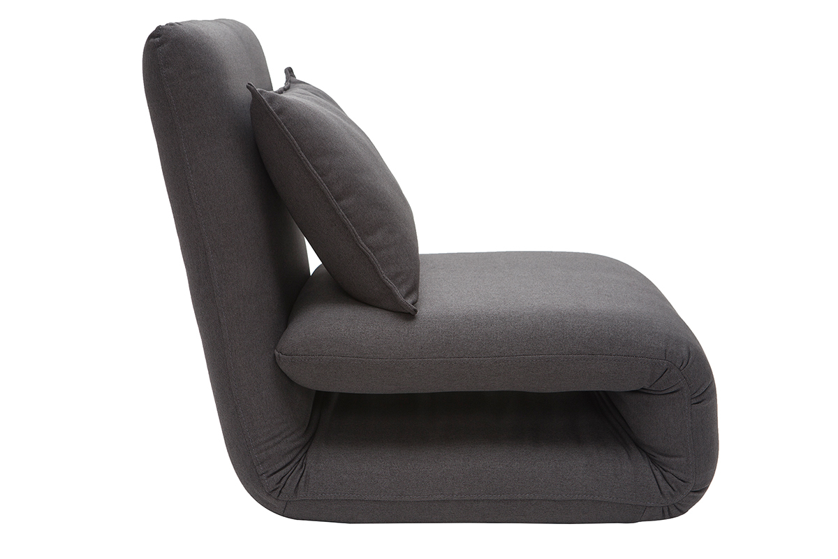 Chauffeuse convertible design gris anthracite SLEEPER