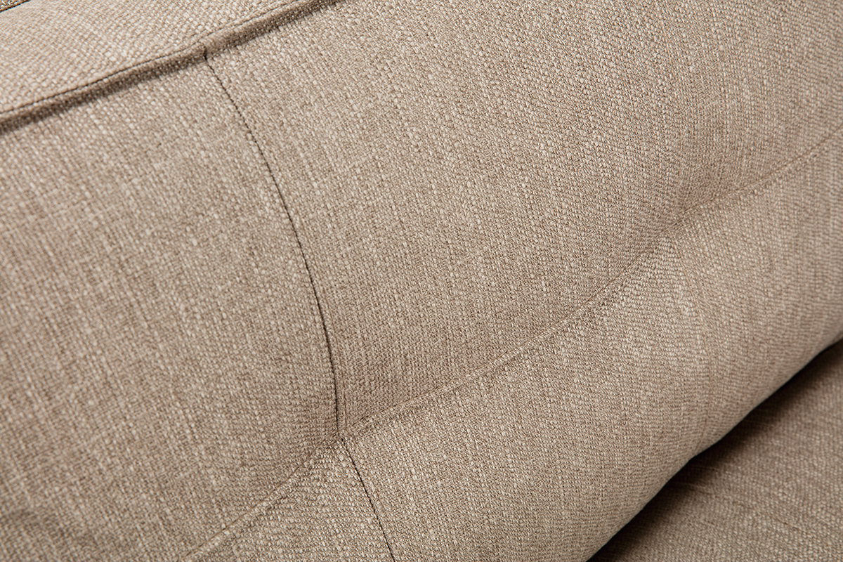 Chauffeuse convertible design taupe SALLY