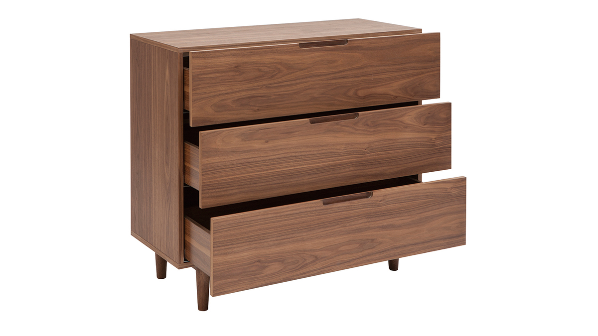 Commode En Bois De Manguier Sadie Couleur Bois Clair Made In Meubles La Redoute