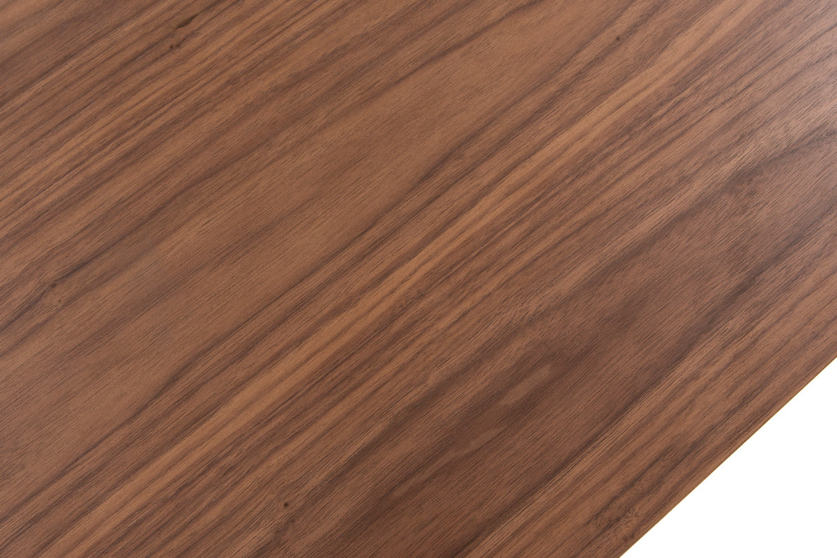 Console design bois fonc� noyer L120 cm RUSSELL