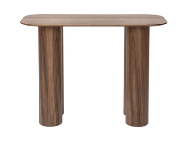 Console design en bois foncé L100 cm FOLEEN