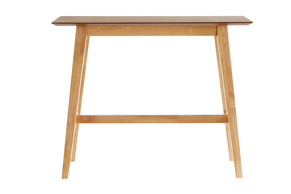 Console en bois clair ch�ne L100 cm RUSSELL