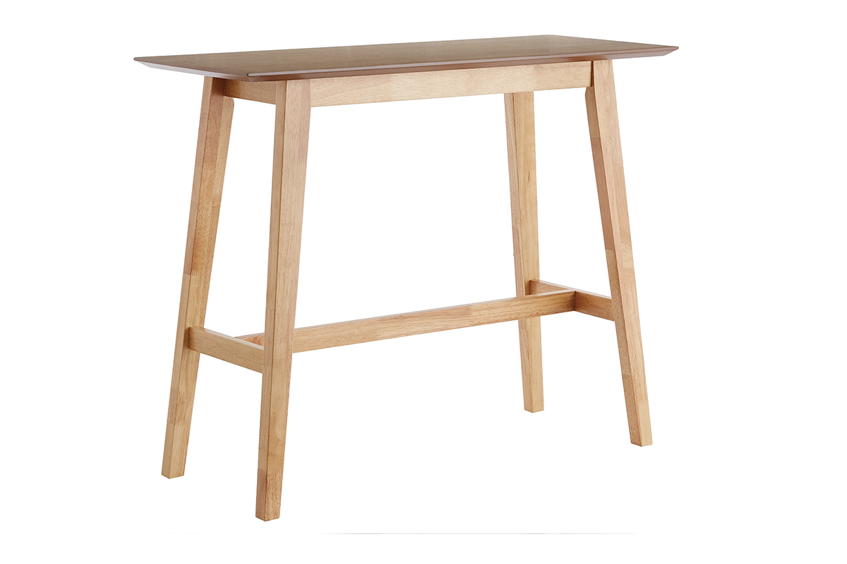 Console en bois clair ch�ne L100 cm RUSSELL