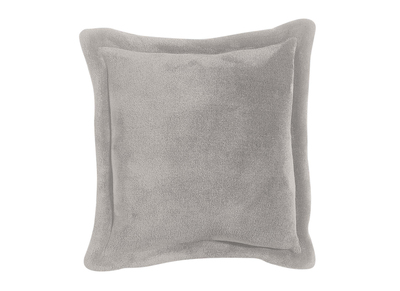 Coussin doux gris 50 x 50 cm FERO