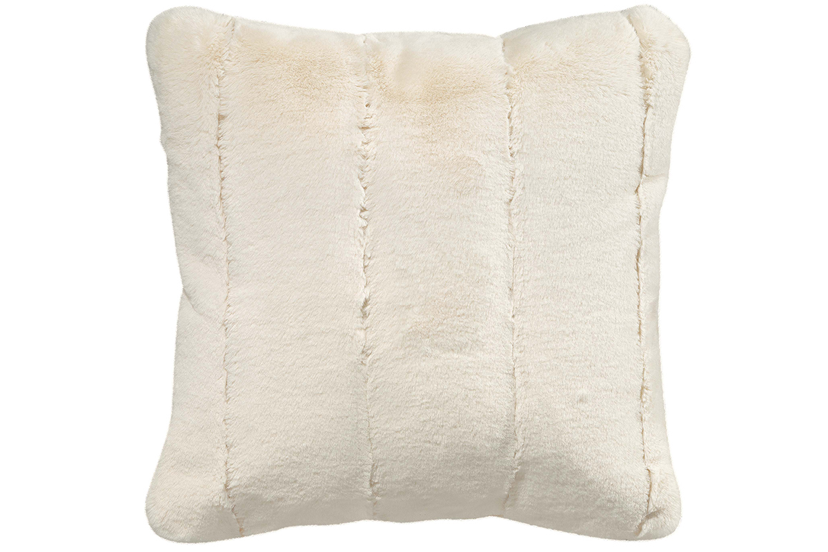 Coussin doux ivoire 45 x 45 cm CALIN