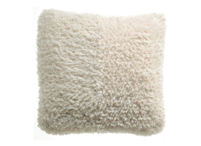 Coussin doux ivoire 45 x 45 cm LAMA
