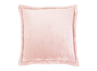 Coussin doux rose 50 x 50 cm FERO