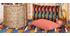 Coussin en coton brodé multicolore 40 x 65 cm BAMA