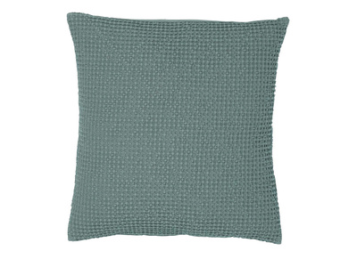 Coussin en coton vert sauge 45 x 45 cm YAM