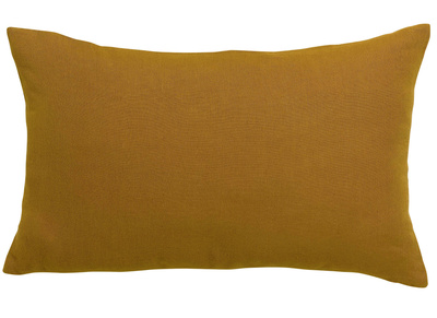Coussin en lin bronze 30 x 50 cm LINEN