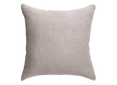 Coussin en lin gris 45 x 45 cm LINEN