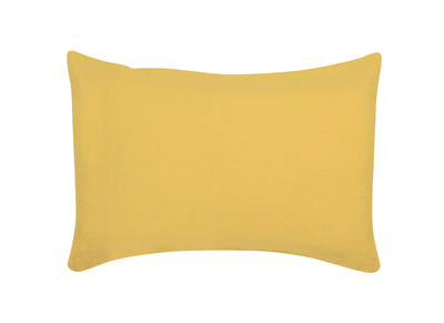 Coussin en lin jaune 30 x 50 cm LINEN