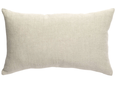 Coussin en lin naturel 30 x 50 cm LINEN