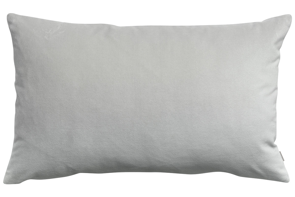 Coussin en velours coloris lin 40 x 65 cm VELUTO
