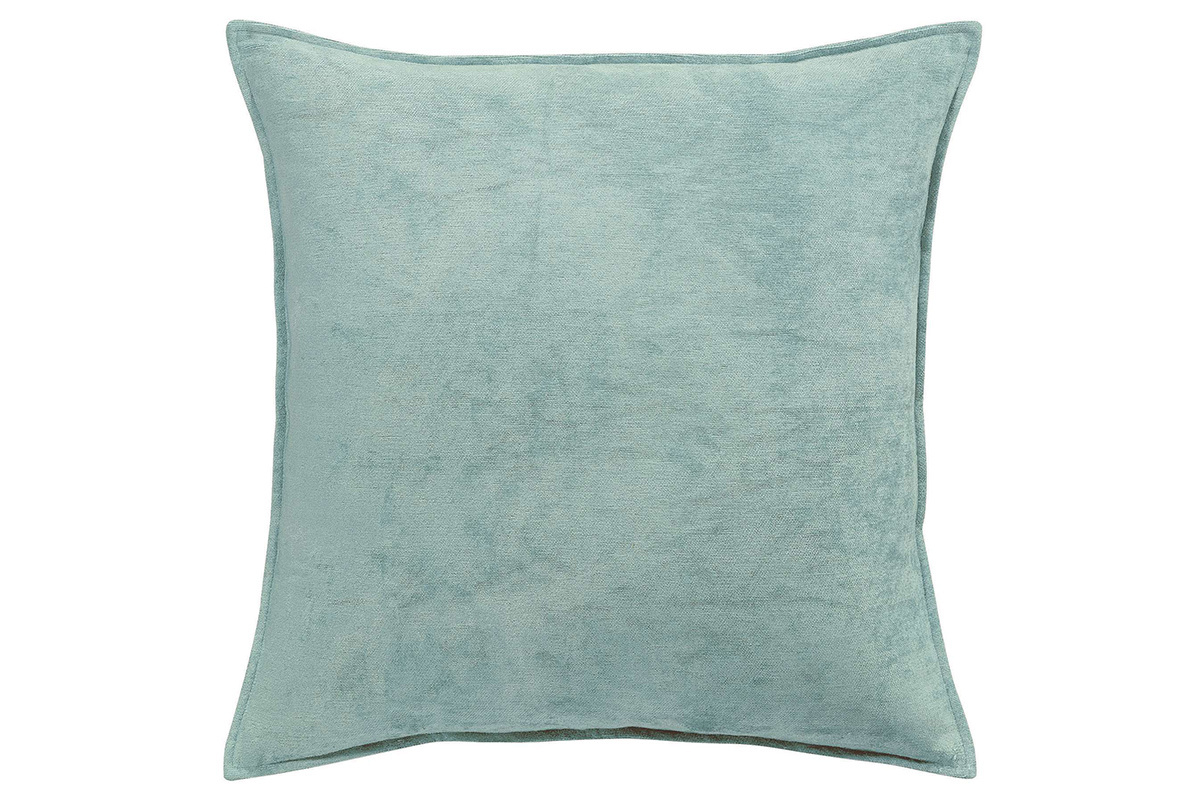 Coussin en velours vert sauge 60 x 60 cm ALOU