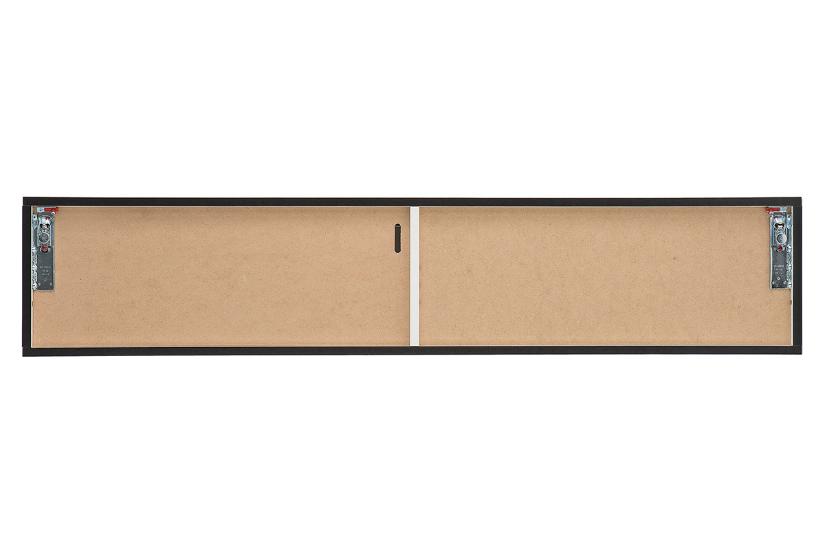 �l�ment mural TV design gris anthracite mat horizontal COLORED V2