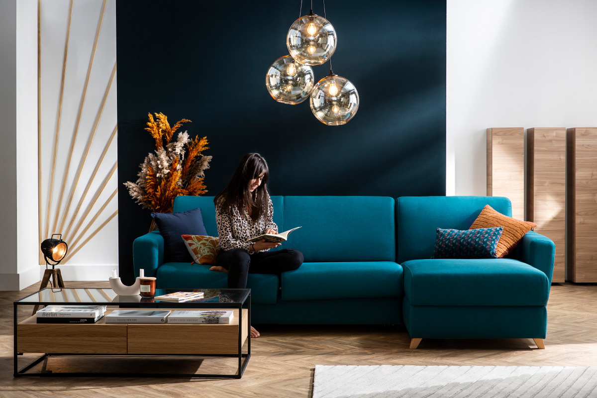 �l�ment mural TV vertical finition b�ton ETERNEL