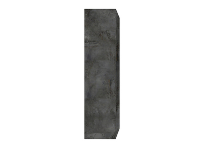 &Eacute;l&eacute;ment mural TV vertical finition m&eacute;tal ETERNEL