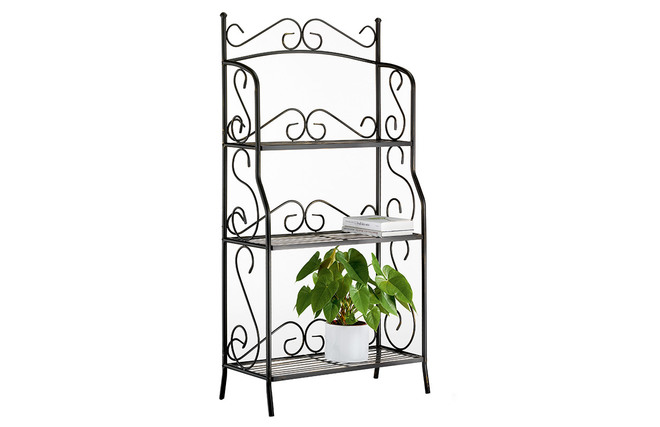 etagere d'angle de rangement en acier florence