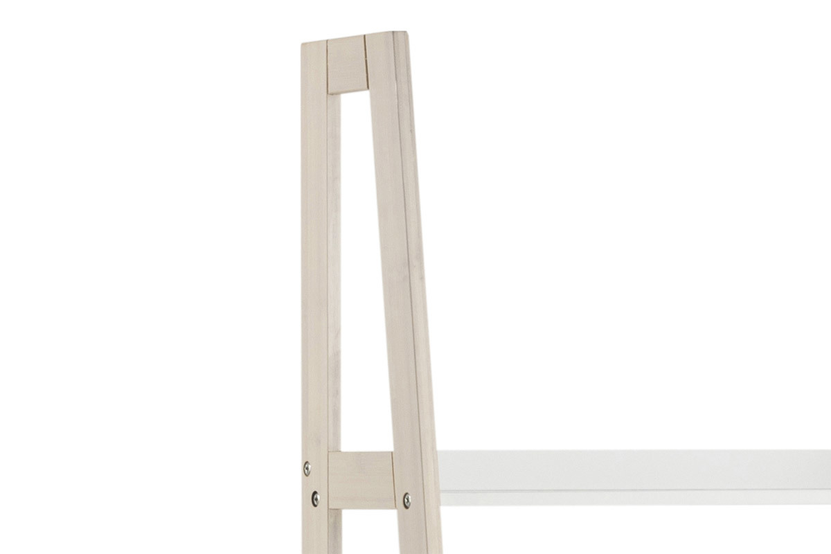 �tag�re �chelle scandinave bois clair et blanc WILO