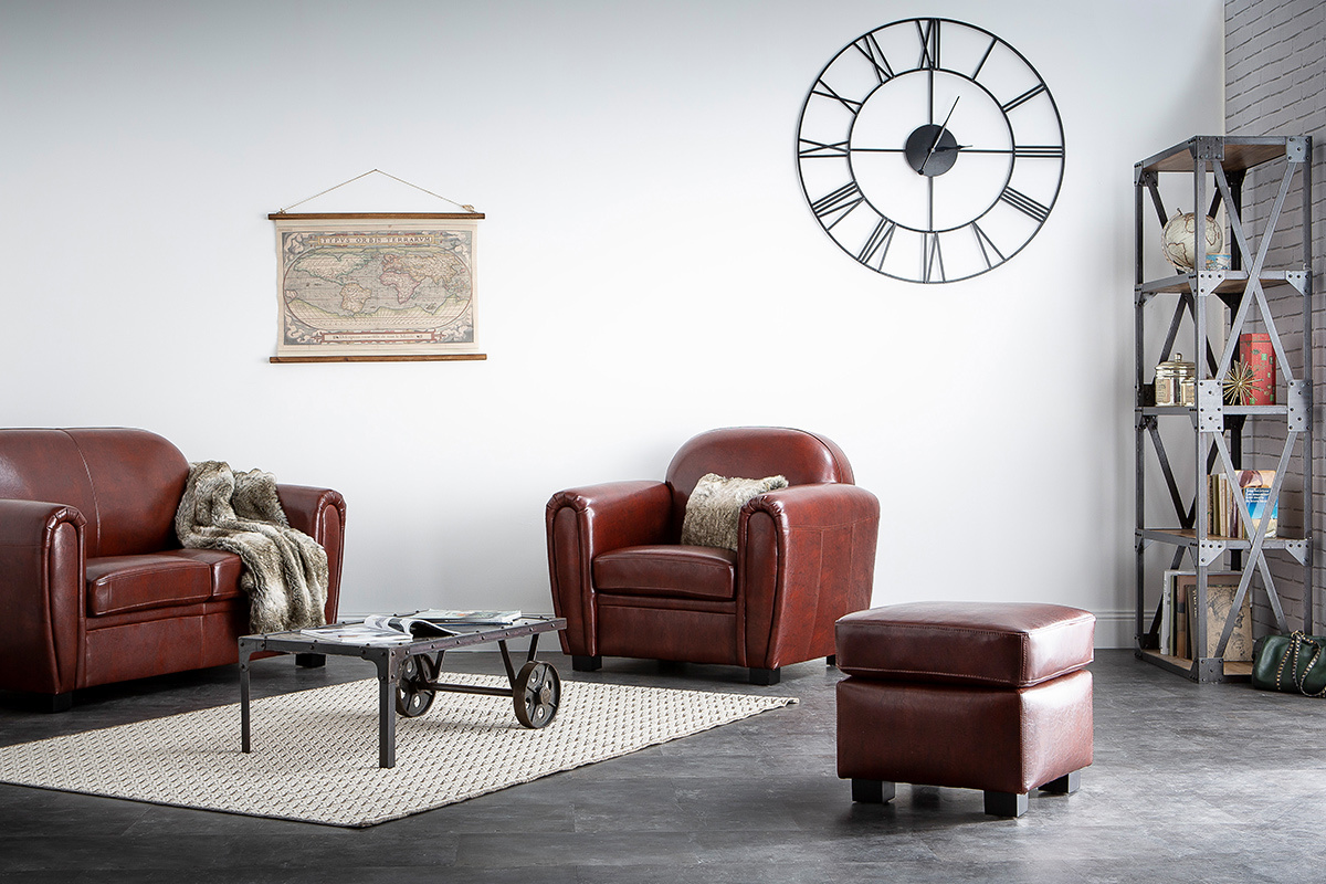 �tag�re industrielle manguier massif et m�tal ATELIER