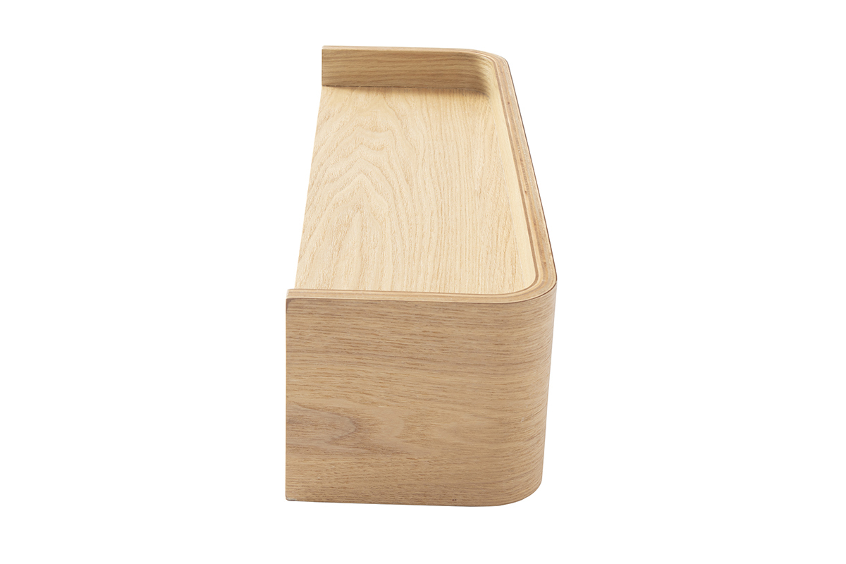Etagre murale bois clair frne L48 cm HOPE