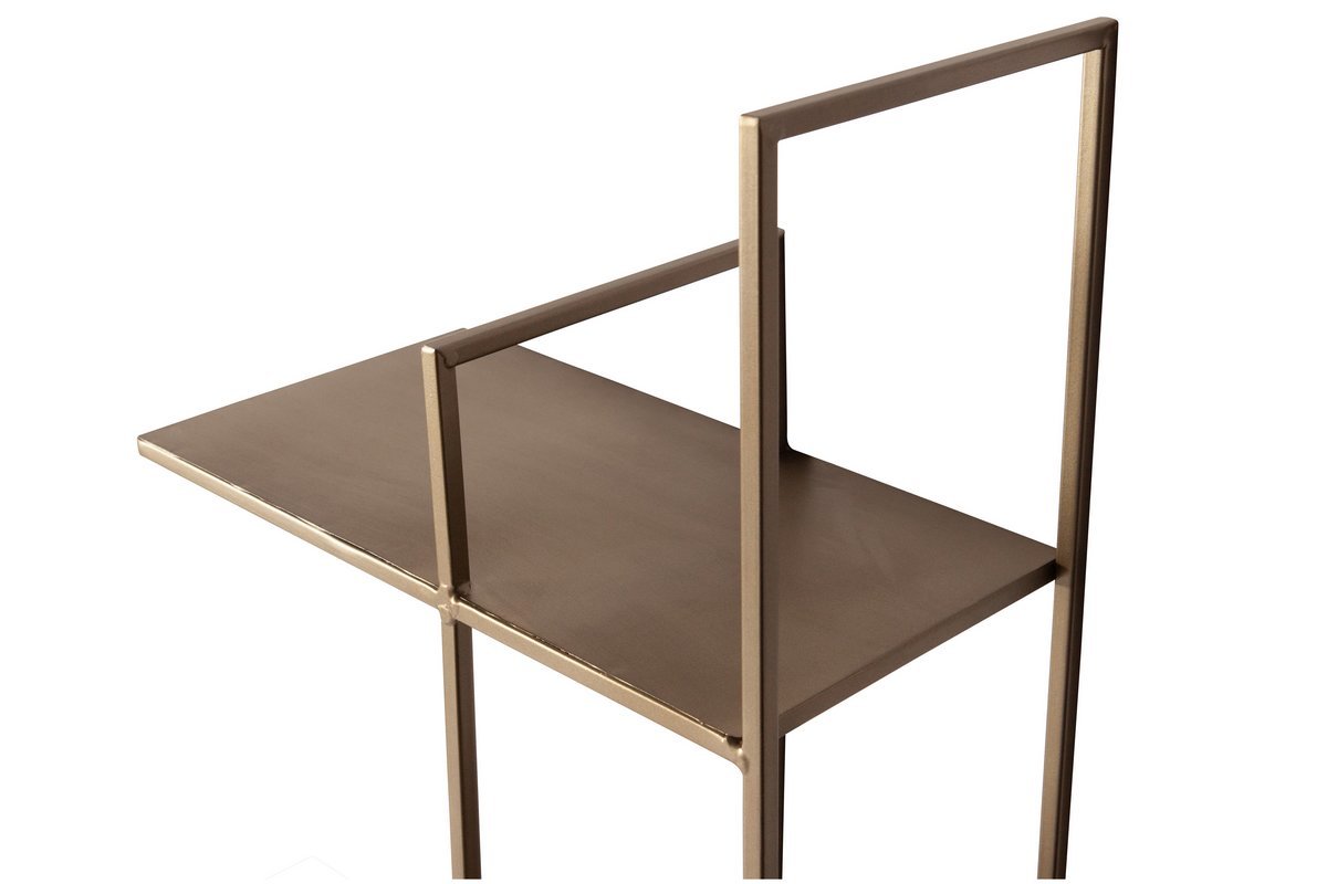 Etag�re murale en m�tal gris antique L91 x H87 cm DINA