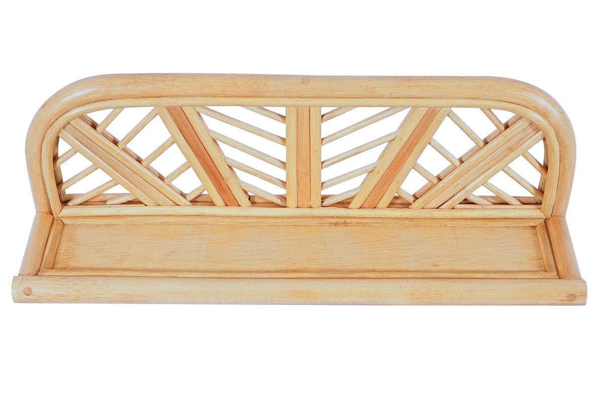 Etag�re murale en rotin naturel L60 cm GALON