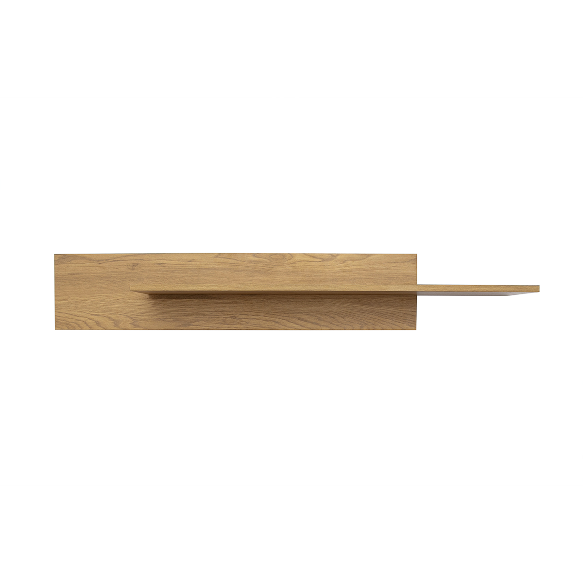 Etagère murale finition bois clair chêne L120 cm CIME Etagère murale finition bois clair chêne L120 cm CIME
