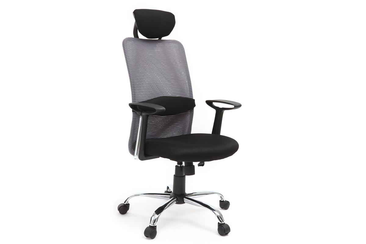 Fauteuil de bureau design gris ADAPT