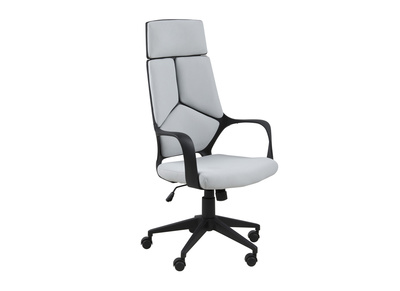 Fauteuil de bureau design gris et noir YALE