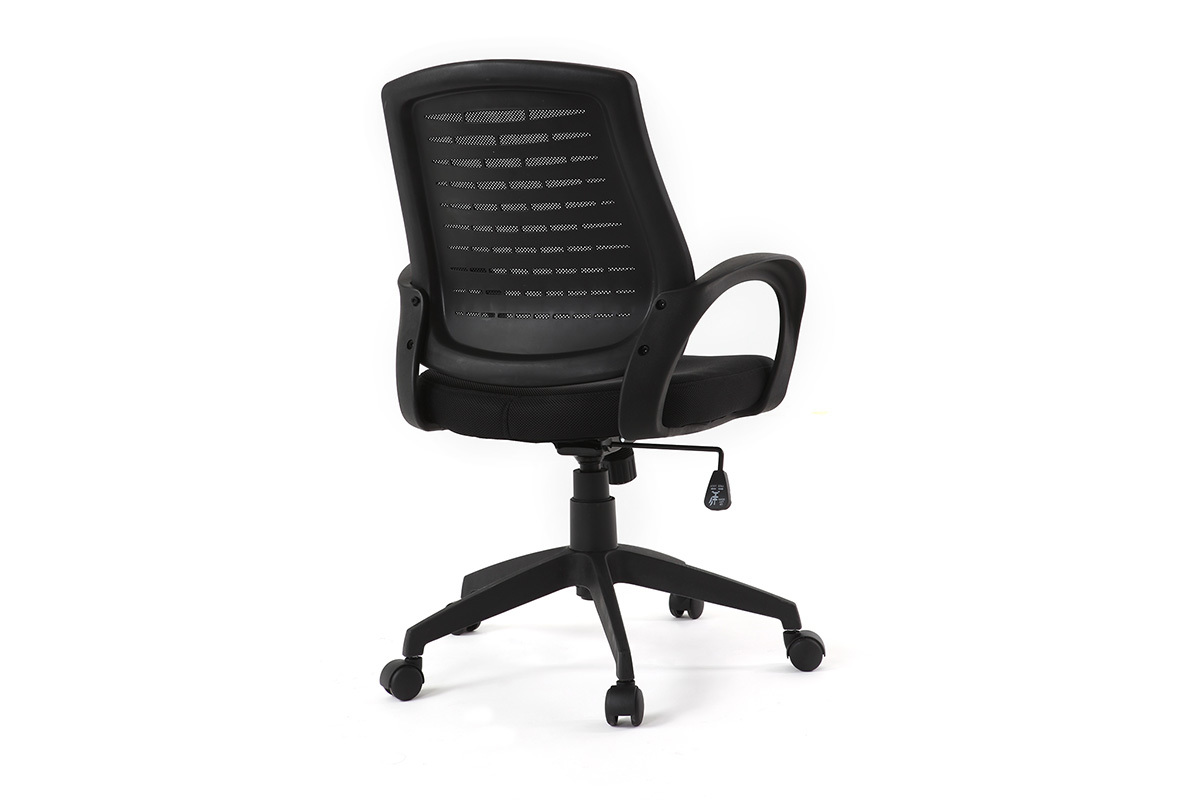Fauteuil de bureau design mesh noir JUNIO