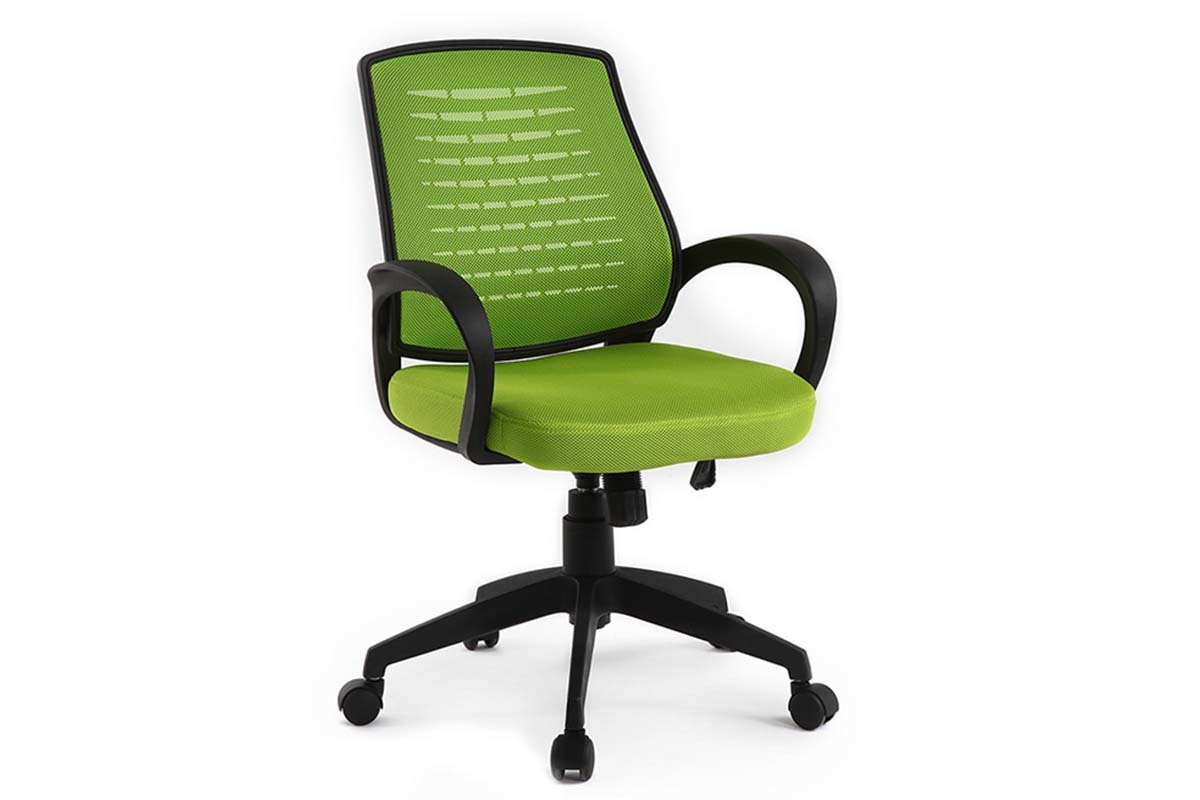 Fauteuil de bureau design mesh vert JUNIO