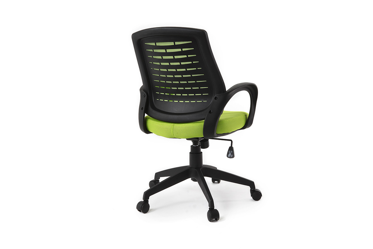 Fauteuil de bureau design mesh vert JUNIO