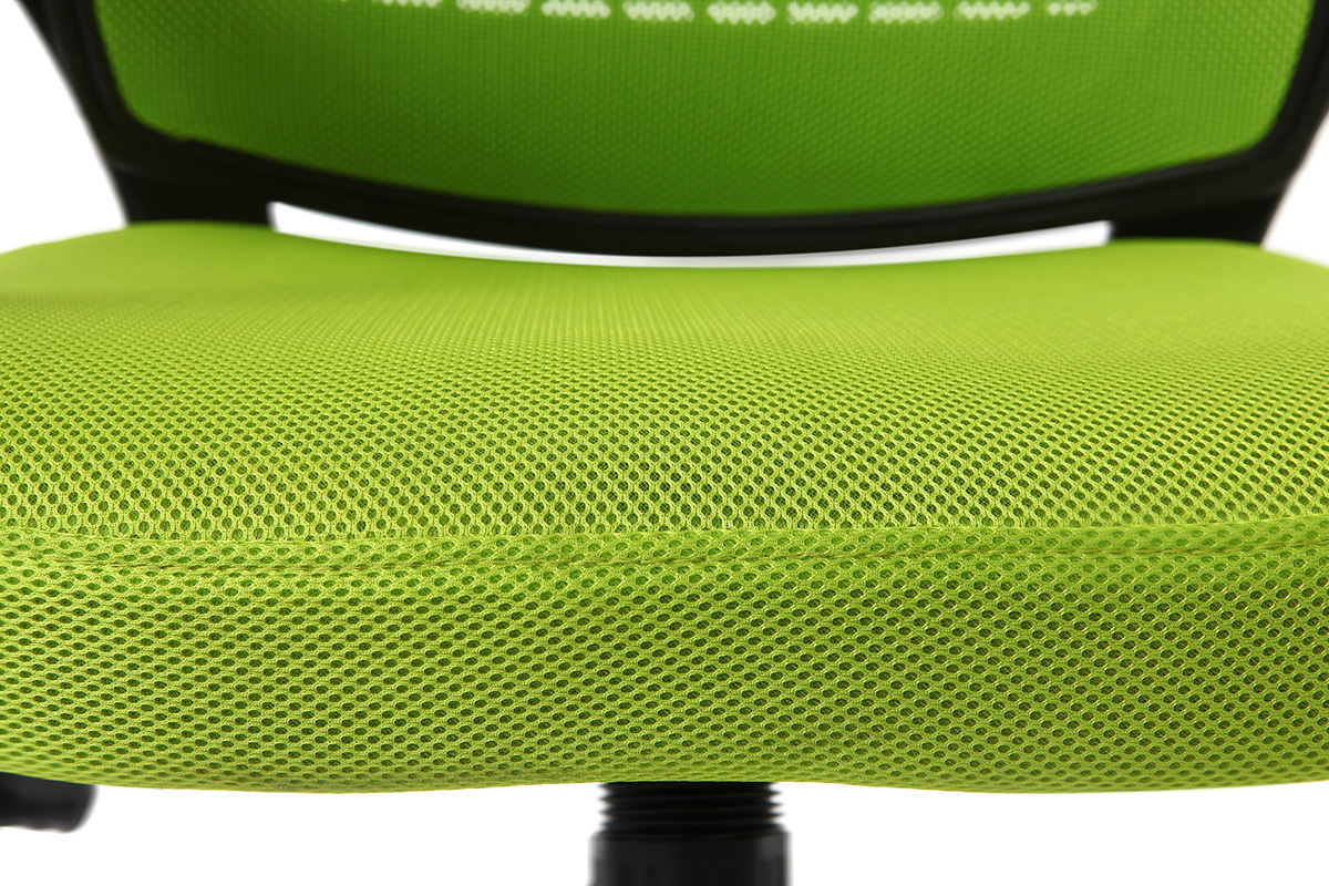 Fauteuil de bureau design mesh vert JUNIO