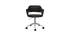 Fauteuil de bureau design noir JESSY