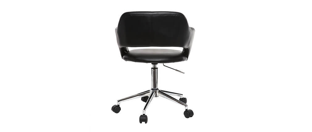 Fauteuil de bureau design noir JESSY
