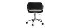 Fauteuil de bureau design noir JESSY