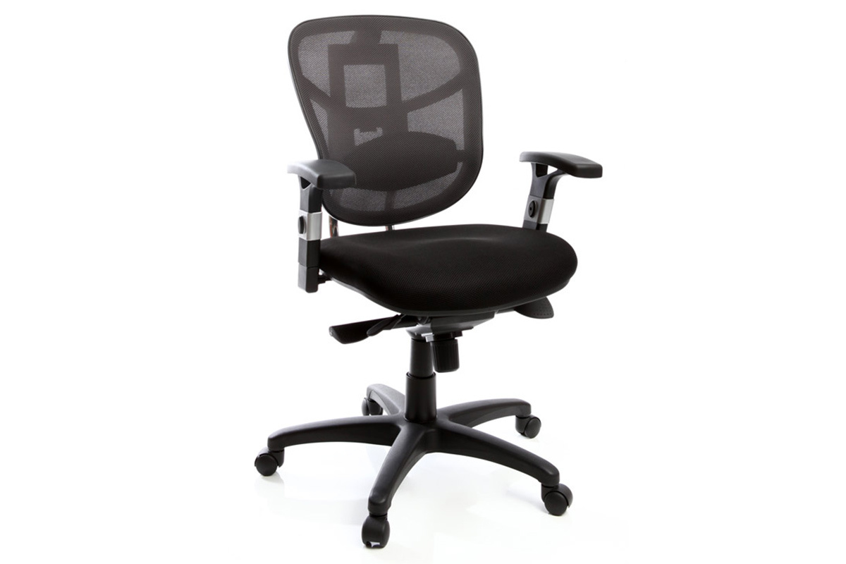 Fauteuil de bureau ergonomique noir UP TO YOU