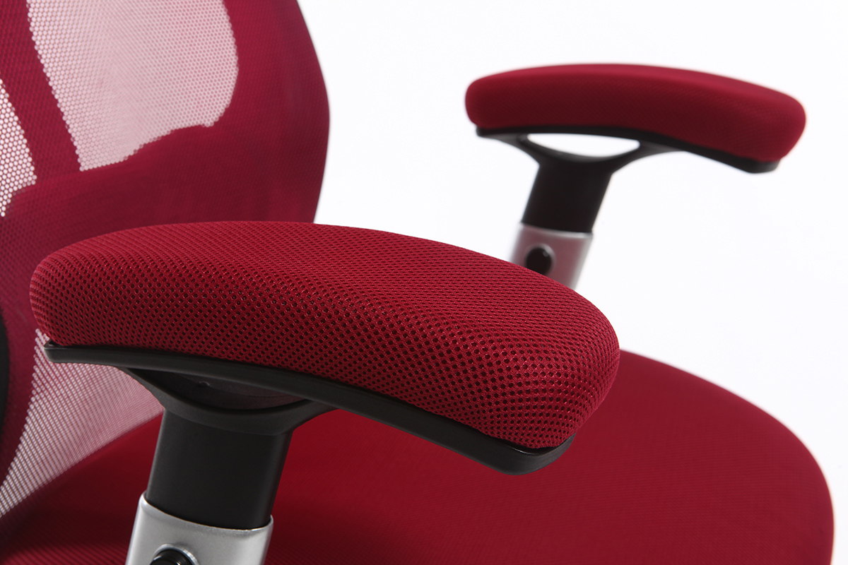 Fauteuil de bureau ergonomique rouge ULTIMATE V2 plus