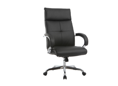 Fauteuil de bureau pivotant design noir TOWER