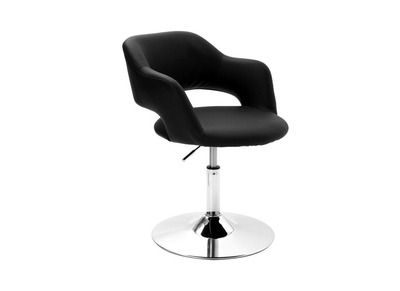 Fauteuil design noir JESSY