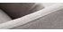 Fauteuil design tissu gris et frêne NORI