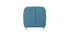 Fauteuil enfant scandinave bleu canard NORKID