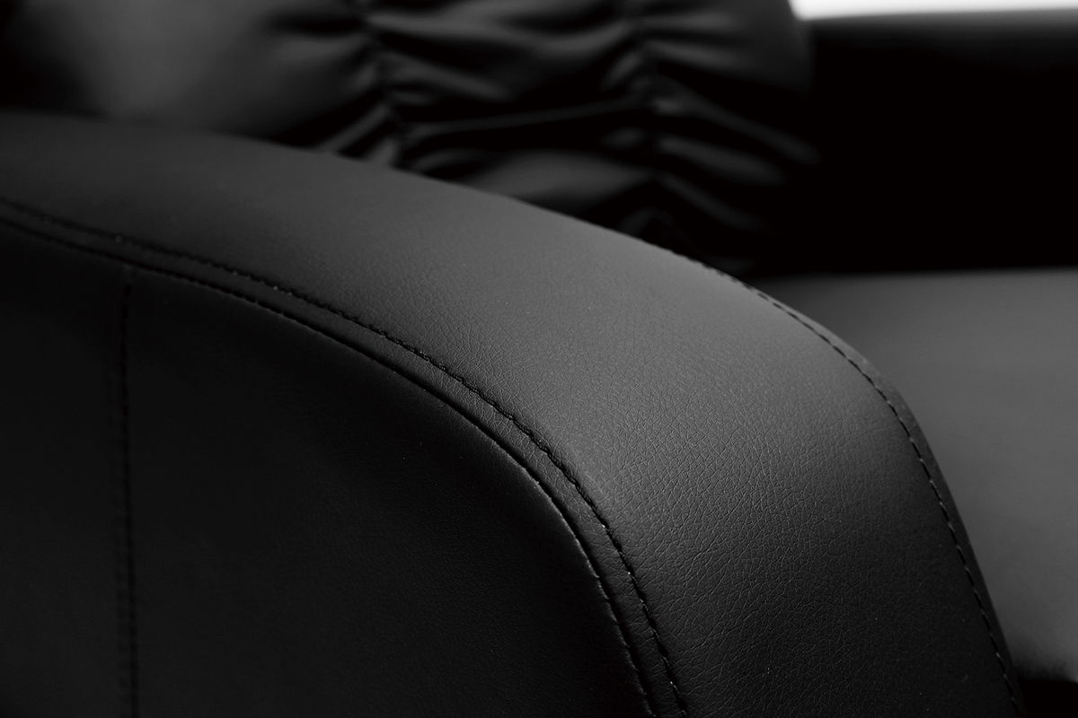 Fauteuil relax �lectrique massant noir GALLER