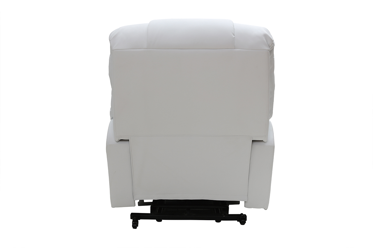 Fauteuil relax �lectrique releveur blanc PHOEBE