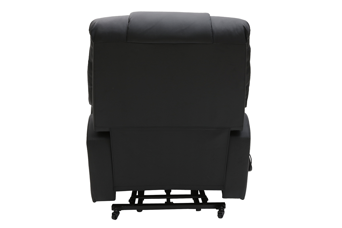 Fauteuil relax �lectrique releveur noir PHOEBE